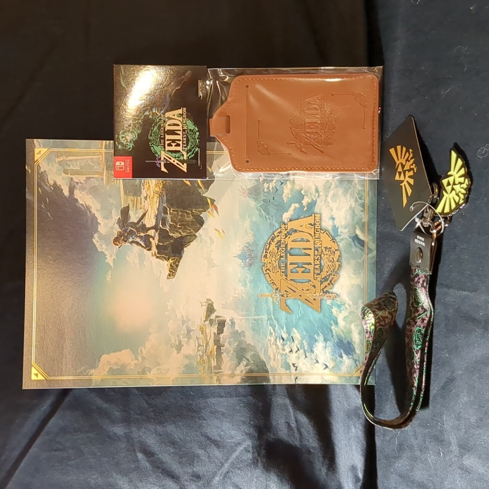 Limited Edition Legend of Zelda :Tears of the Kingdom collectables